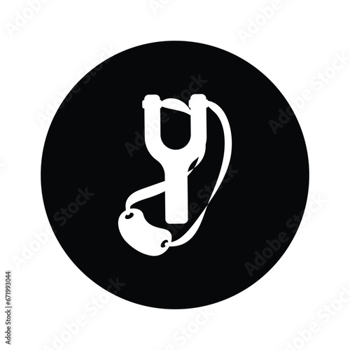 slingshot vector icon