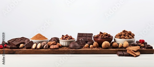 An assortment of chocolate goods suited to all palates