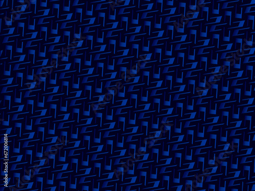 Blue metal texture steel background. Luxurious steel ornament. Perforated metal sheet. © Wendi