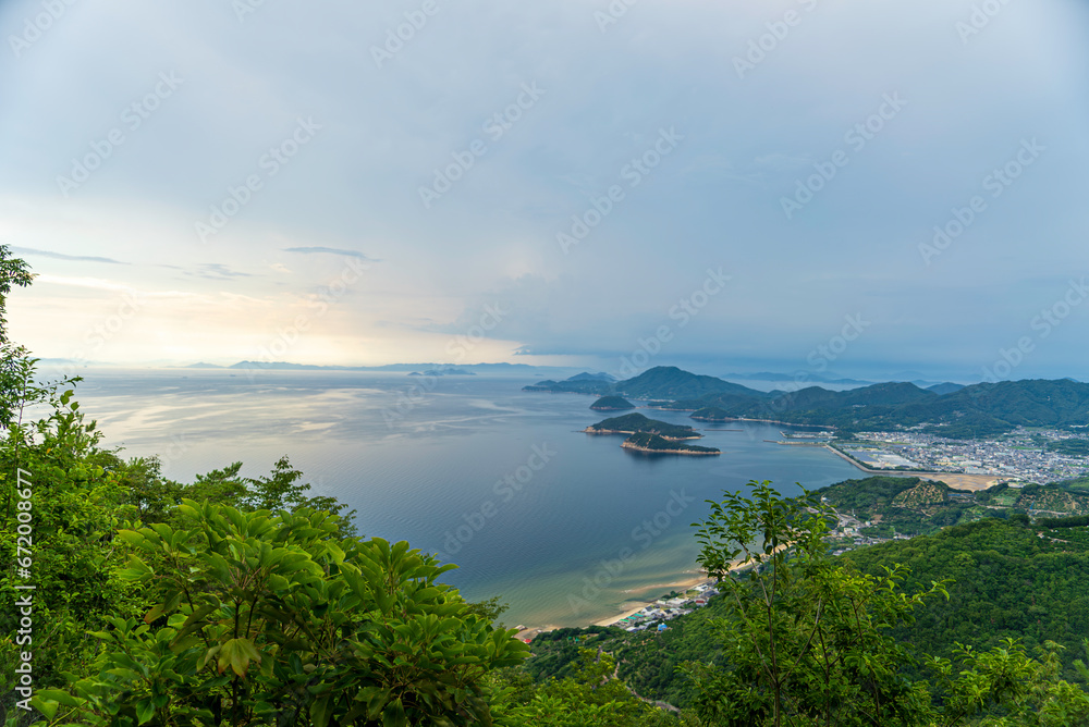 稲積山展望台からの風景