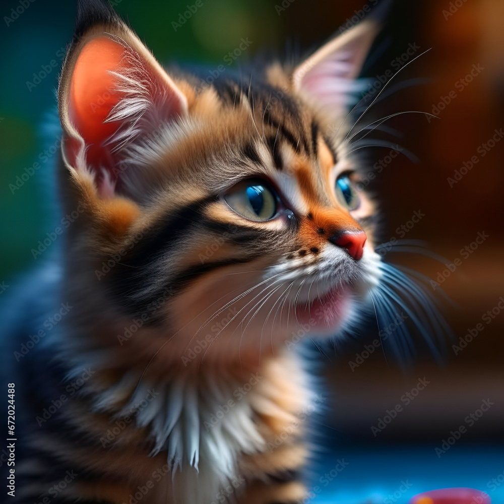 cute beautiful kitten
