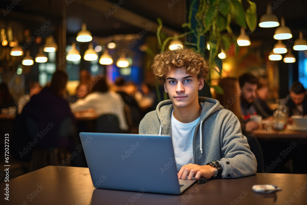 Young indian man using laptop Young indian man using laptop