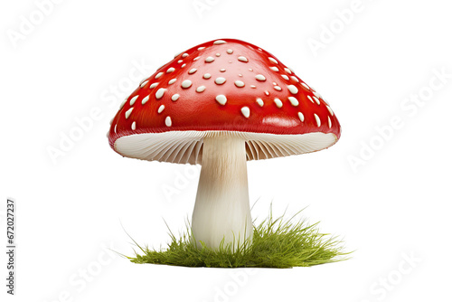 mushroom isolated on transparent background