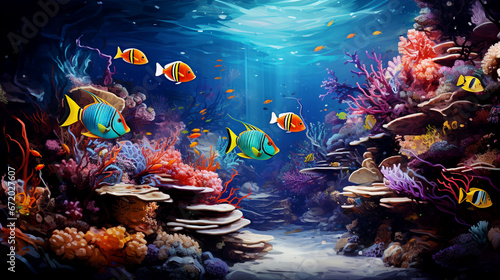 Underwater Fish Paradise © Sameera Sandaruwan