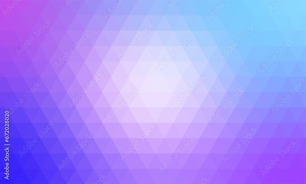 Fototapeta premium Blue Purple Triangle abstract background, polygon mosaic texture background design with multicolor gradient