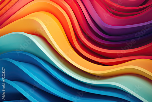 abstract background with colorful shapes