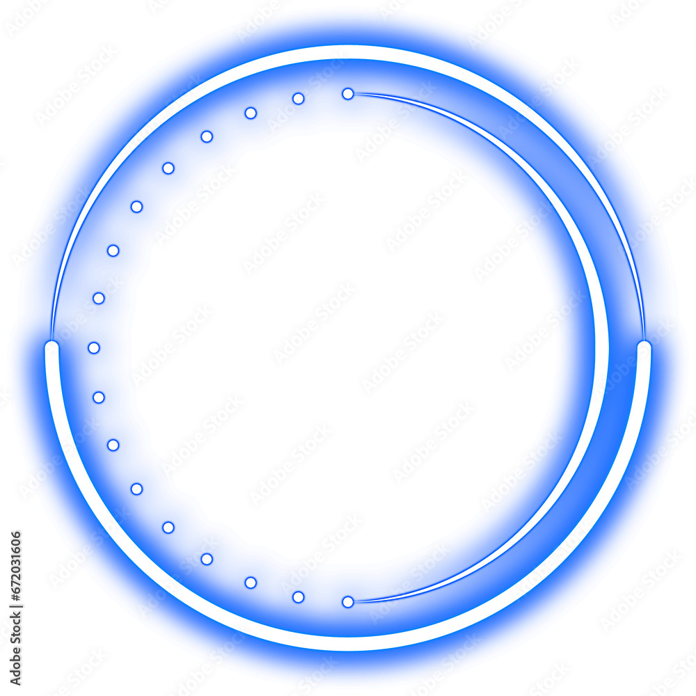 Blue Glowing Neon Circle Border Frame
Blue Glowing Neon Circle Border Frame