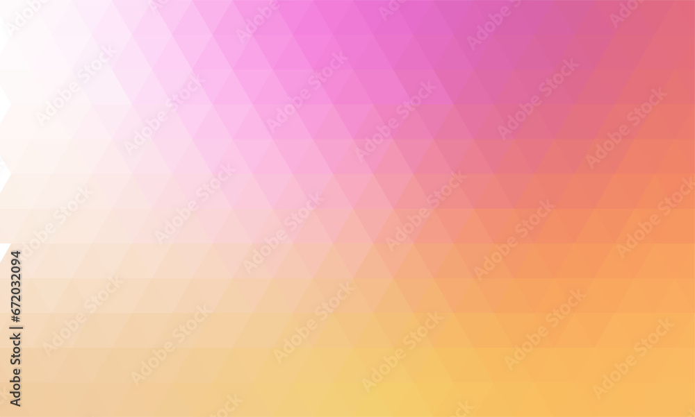 modern abbstract polygonal background with red  and Orange gradient color composition
