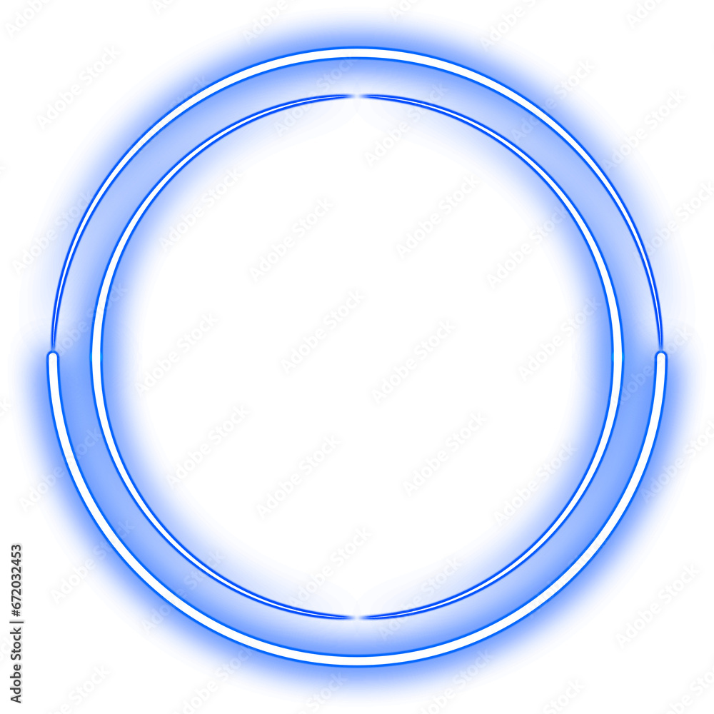 Blue Glowing Neon Circle Border Frame
Blue Glowing Neon Circle Border Frame