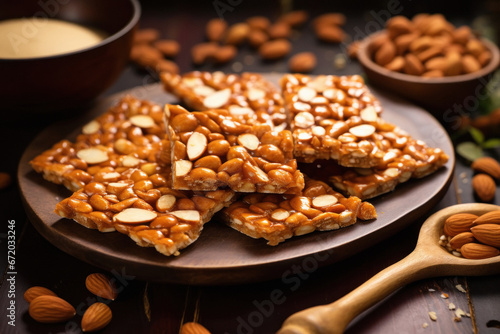 traditional Indian sweet (brittle) generally made from nuts and jaggery sugar.