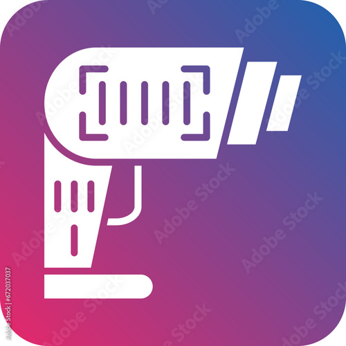 Vector Design Barcode Scanner Icon Style