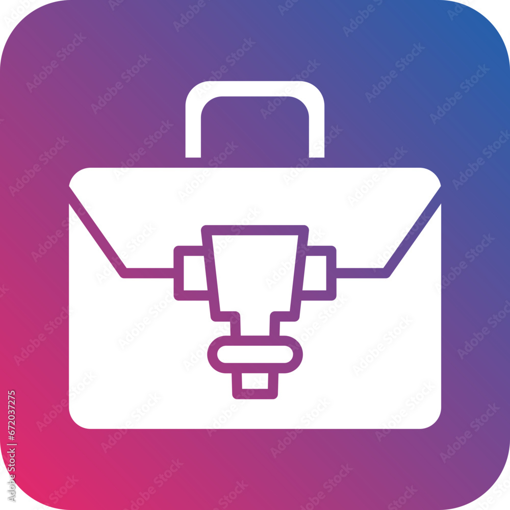 Vector Design Briefcase Icon Style Vector Design Briefcase Icon Style