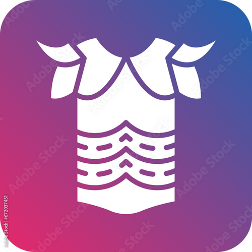 Vector Design Armor Icon Style
