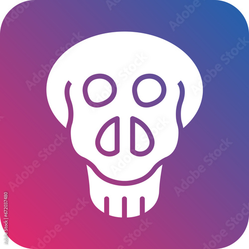 Vector Design Skull Icon Style
