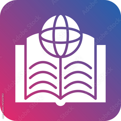 Vector Design Encyclopedia Icon Style