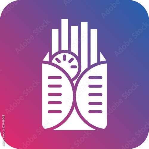 Vector Design Gyro Icon Style