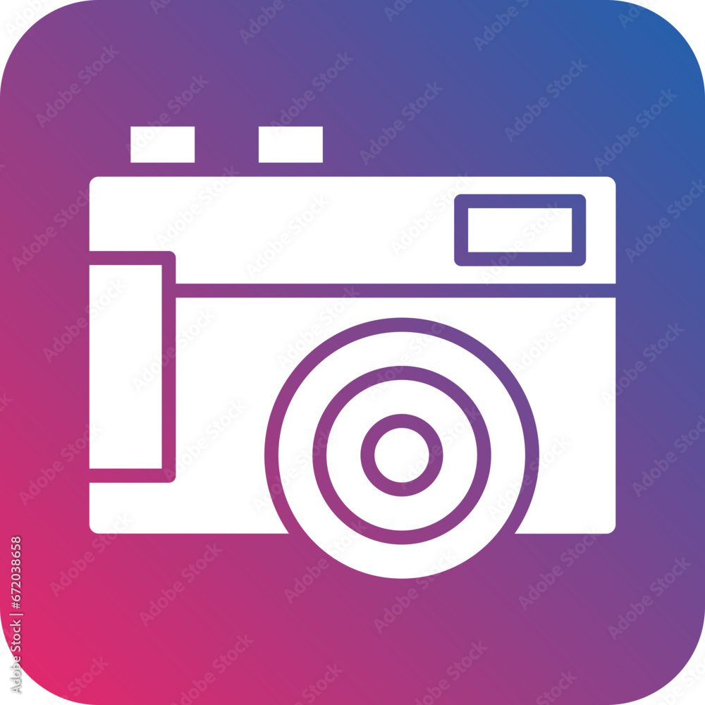 Vector Design Mirrorless Camera Icon Style Vector Design Mirrorless Camera Icon Style