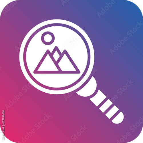 Vector Design Search Image Icon Style
