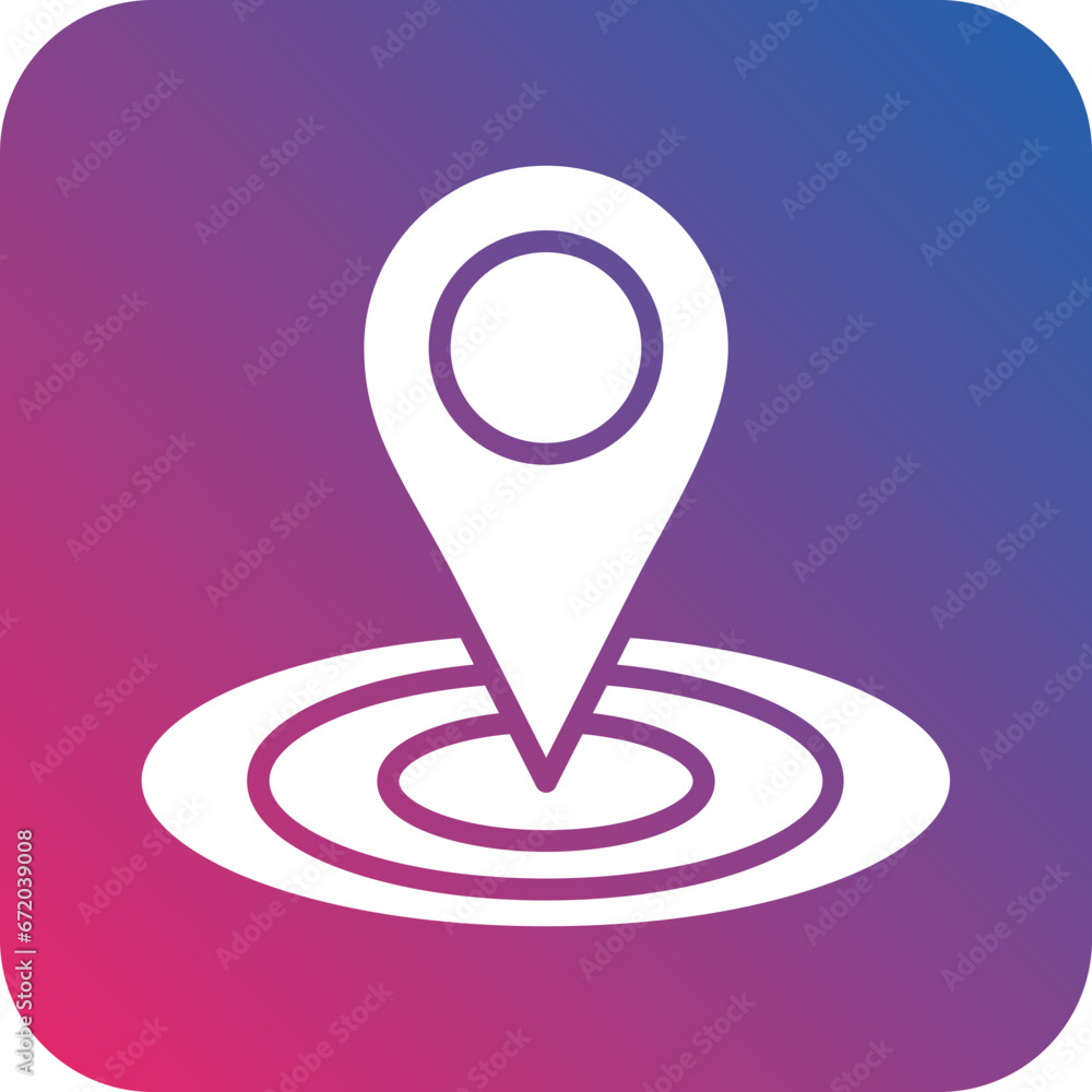 Vector Design Location Marker Icon Style Vector Design Location Marker Icon Style