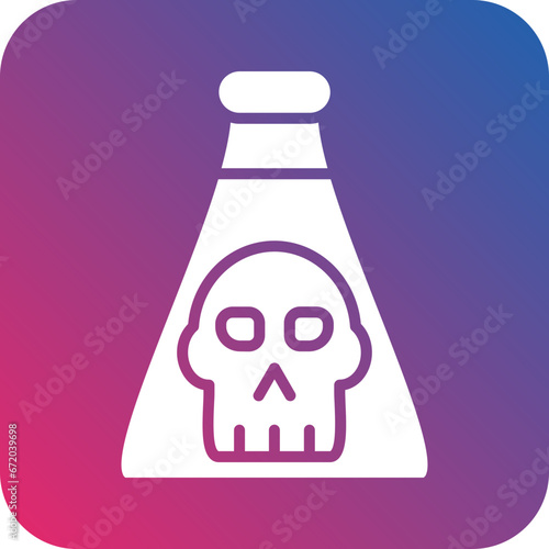 Vector Design Toxic Chemical Icon Style