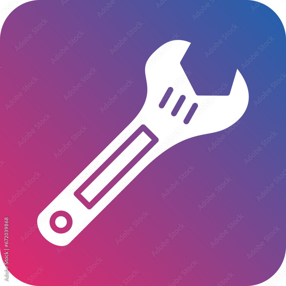 Vector Design Wrench Icon Style Vector Design Wrench Icon Style
