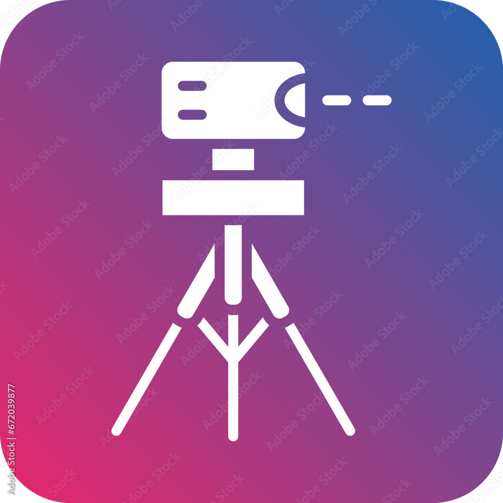 Vector Design Laser Level Icon Style Vector Design Laser Level Icon Style