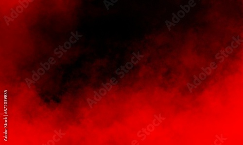 abstract background with misty texture or red smoke in dark colors photo