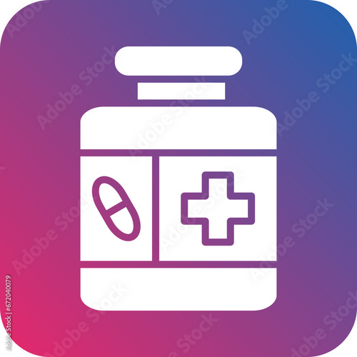 Vector Design Antibiotic Icon Style