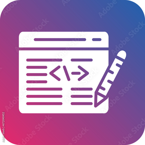 Free Download Vector Design Edit Code Icon Style - GFXLoad