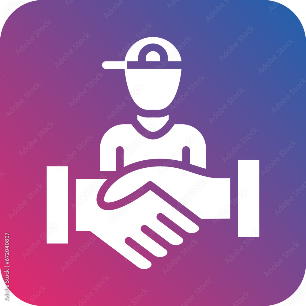 Fototapeta premium Vector Design Adoption Icon Style