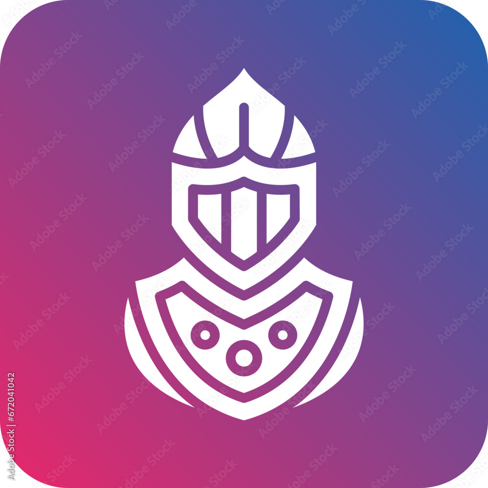 Vector Design Knight Icon Style Vector Design Knight Icon Style