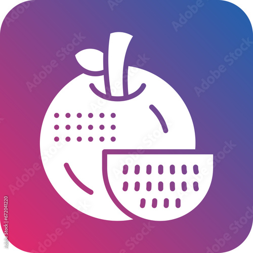 Vector Design Tangerine Icon Style
