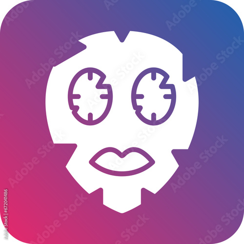 Vector Design Face Mask Icon Style