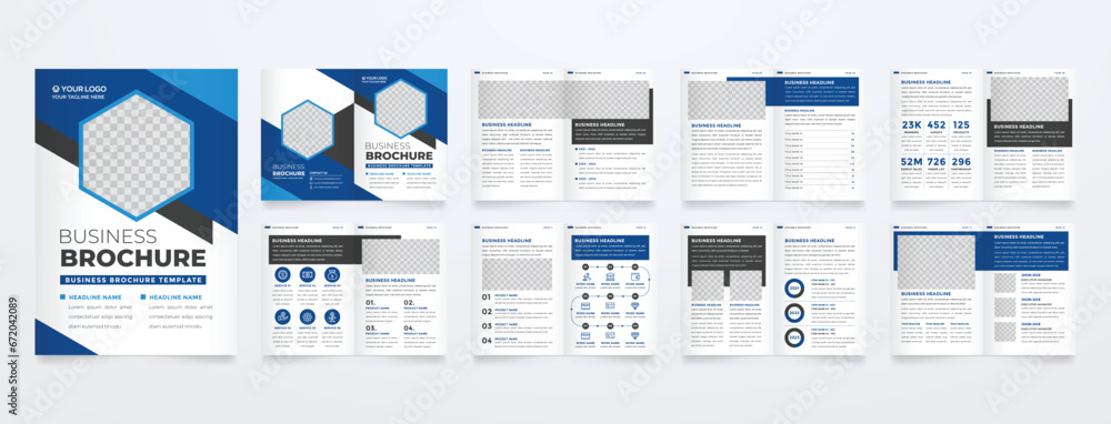 business brochure template editable vector design business brochure template editable vector design