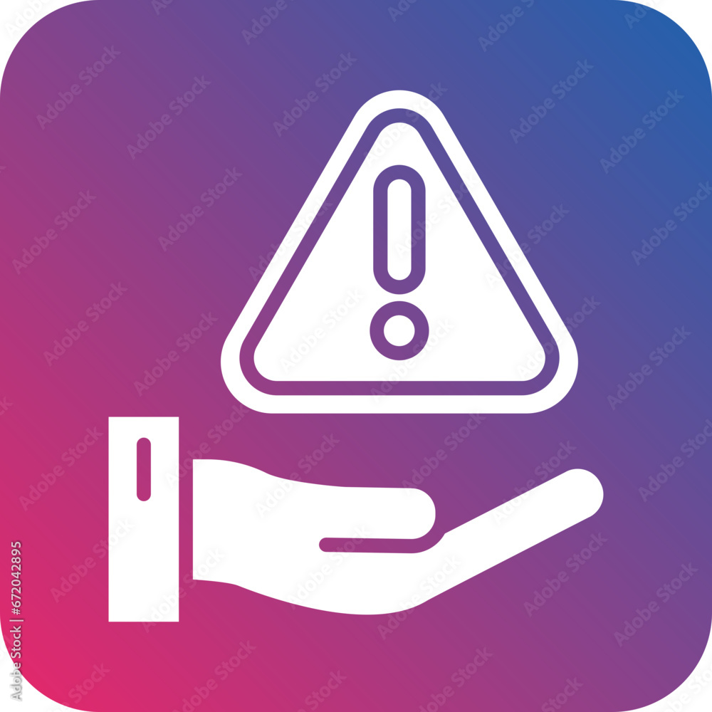 Vector Design Fair Warning Icon Style Vector Design Fair Warning Icon Style