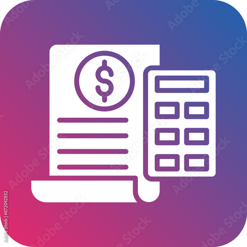Vector Design Estimate Icon Style