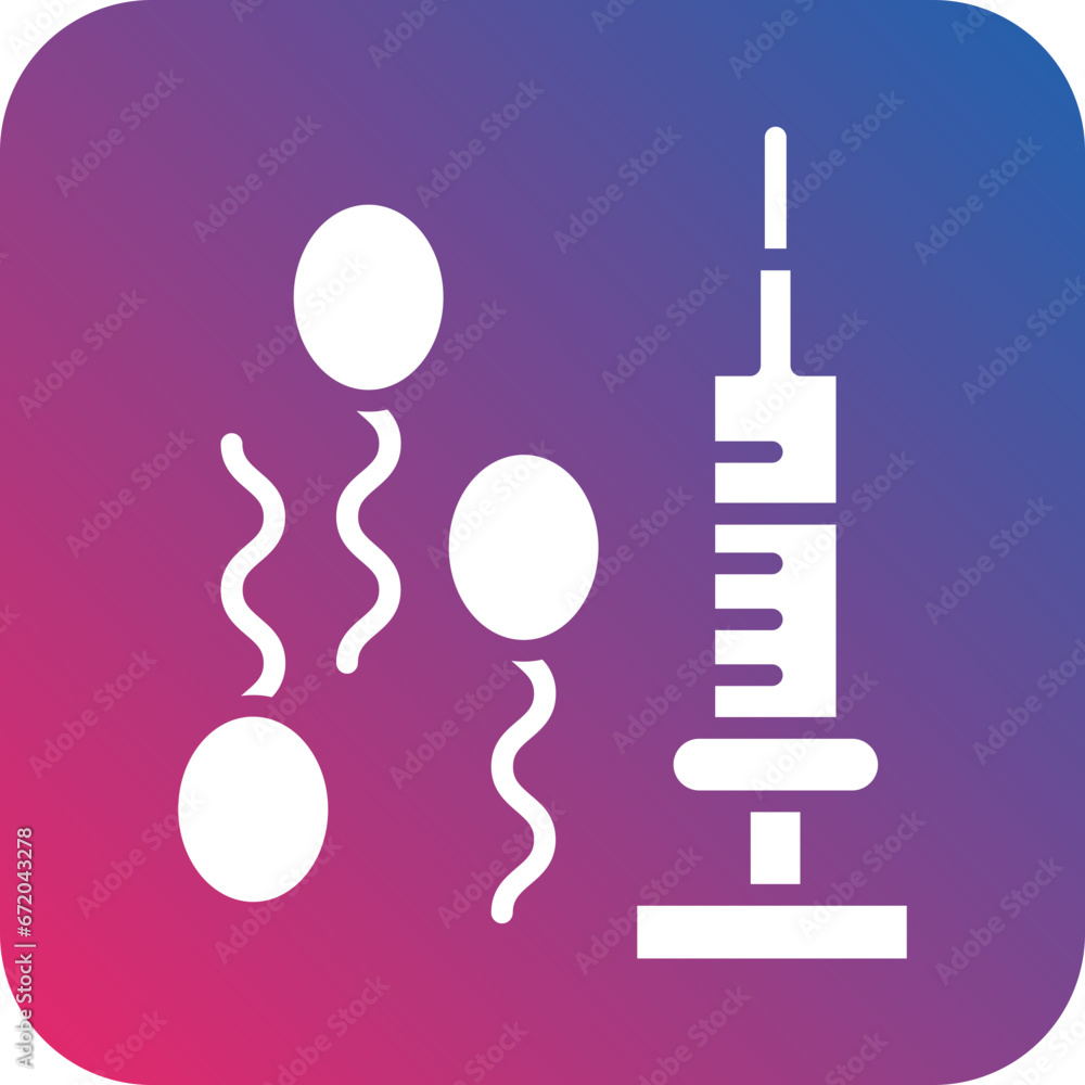 Vector Design In Vitro Fertilization Icon Style Vector Design In Vitro Fertilization Icon Style