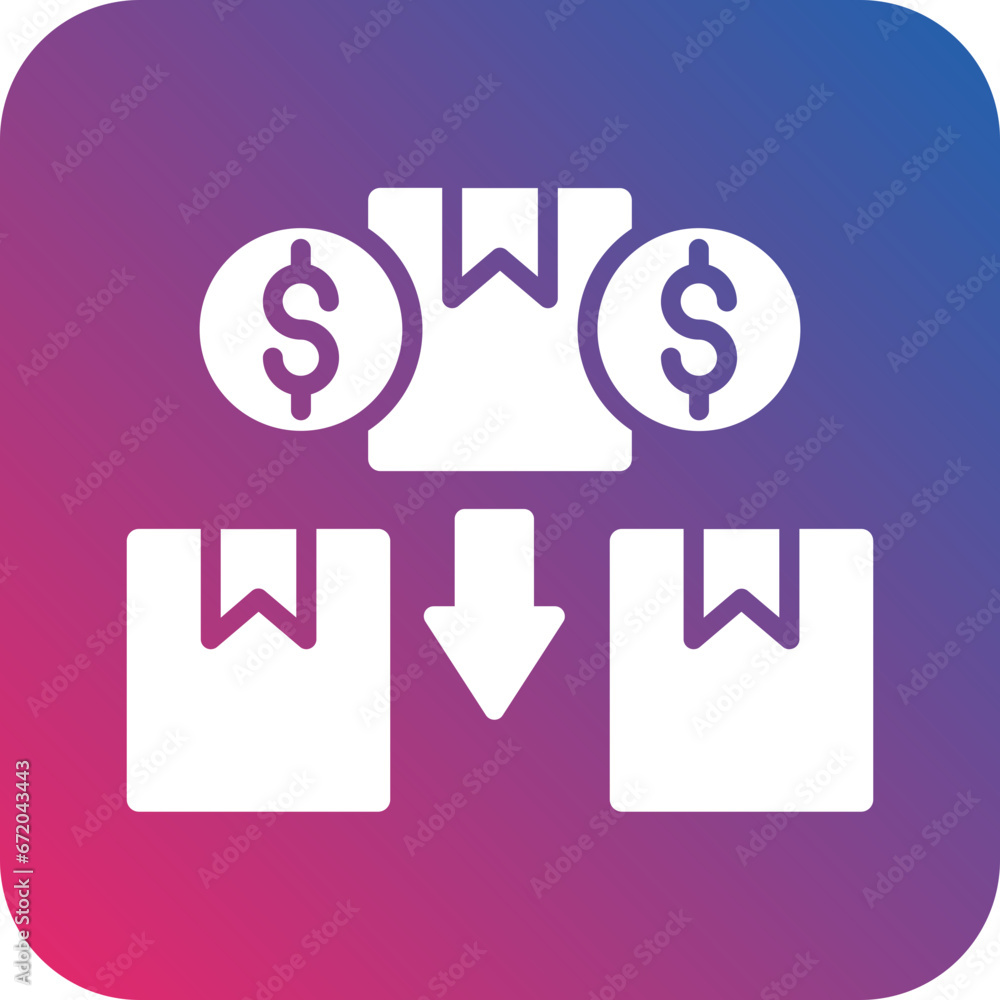 Vector Design Loss Leader Icon Style Vector Design Loss Leader Icon Style