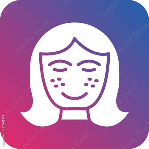 Vector Design Acne Icon Style