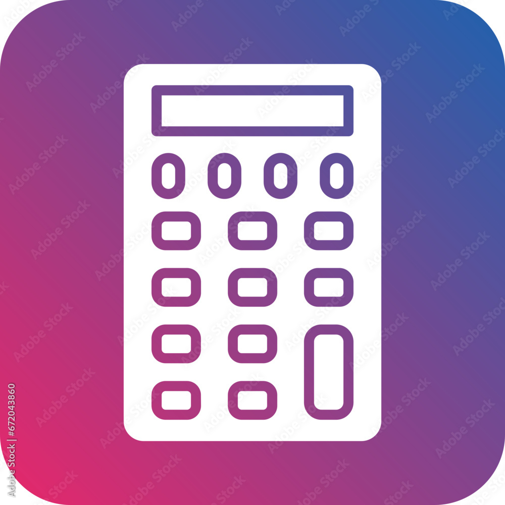 Vector Design Calculator Icon Style Vector Design Calculator Icon Style