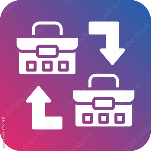 Vector Design B2B Icon Style
