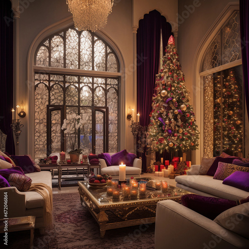 Wallpaper Mural Christmas Tree Whimsical Delights
 Torontodigital.ca