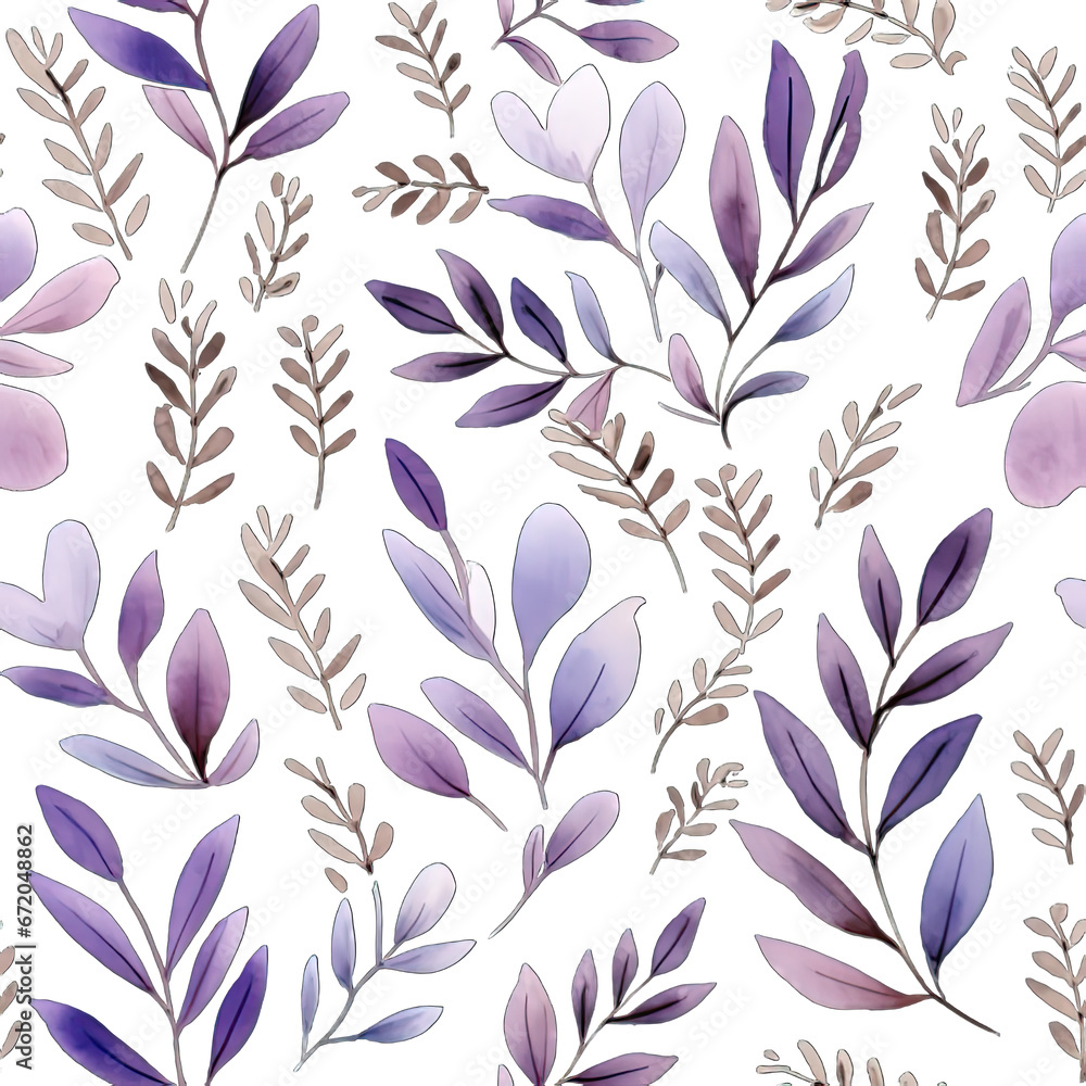 Seamless flowers illustration, created by AI. Seamless flowers illustration, created by AI.
