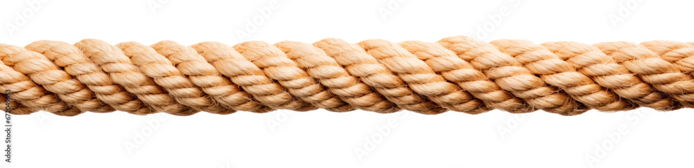 Straight rope isolated on transparent background. Png file Straight rope isolated on transparent background. Png file