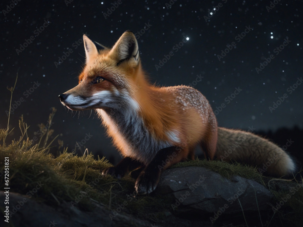 red fox in the wild red fox in the wild