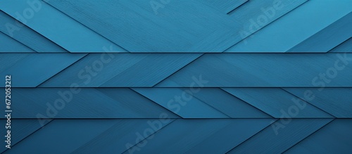 Pattern of seamless geometric shapes with a striped and textured blue abstract background