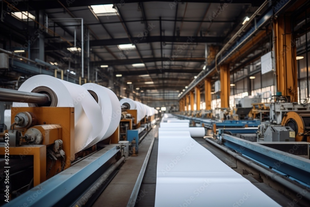 paper roll production warehouse modern manufacturing supply chains