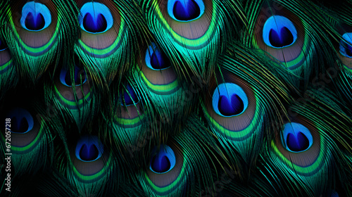 peacock, feather, texture, art, © Silaya Elena