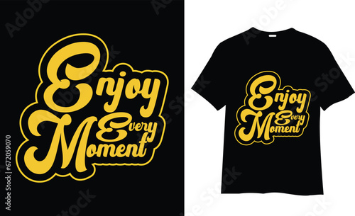 Typography t shirt design 