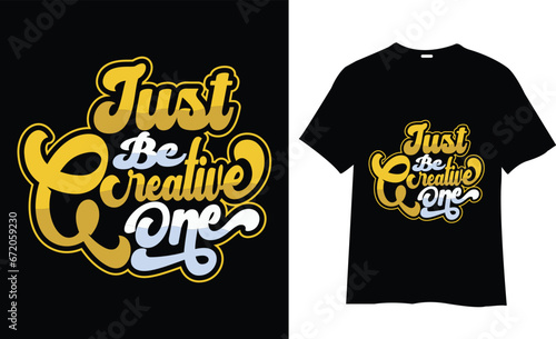 Typography t shirt design 